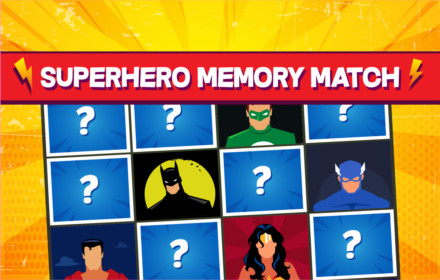 Superhero Memory Match